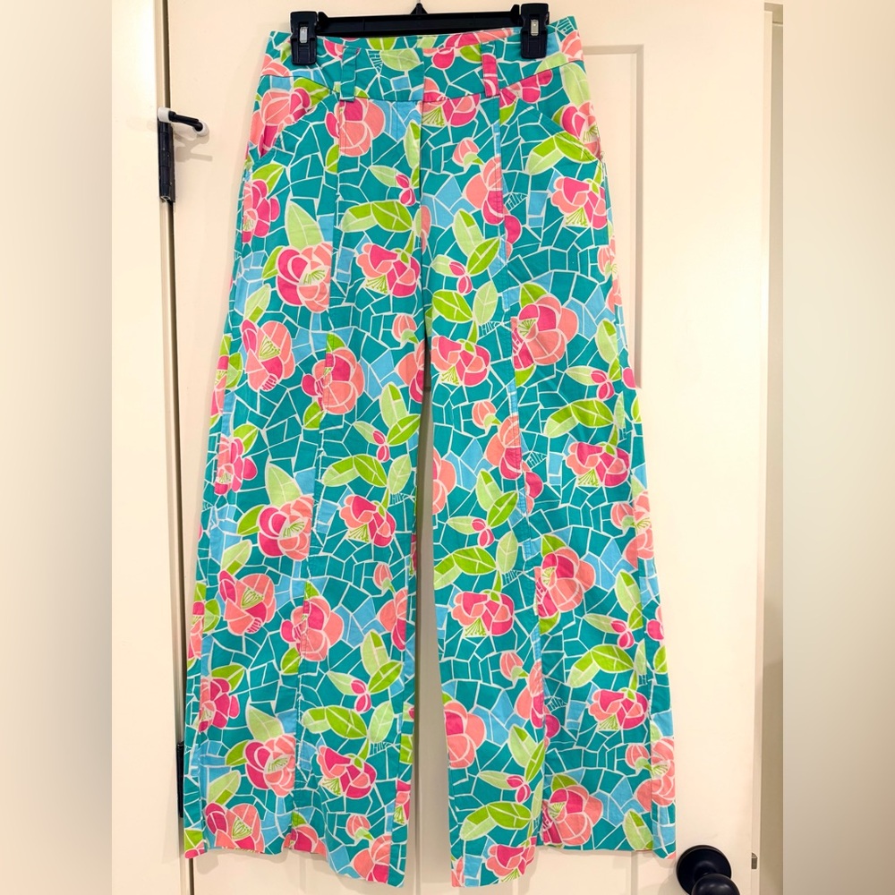 Vintage Lilly Pulitzer Wide Leg Pants